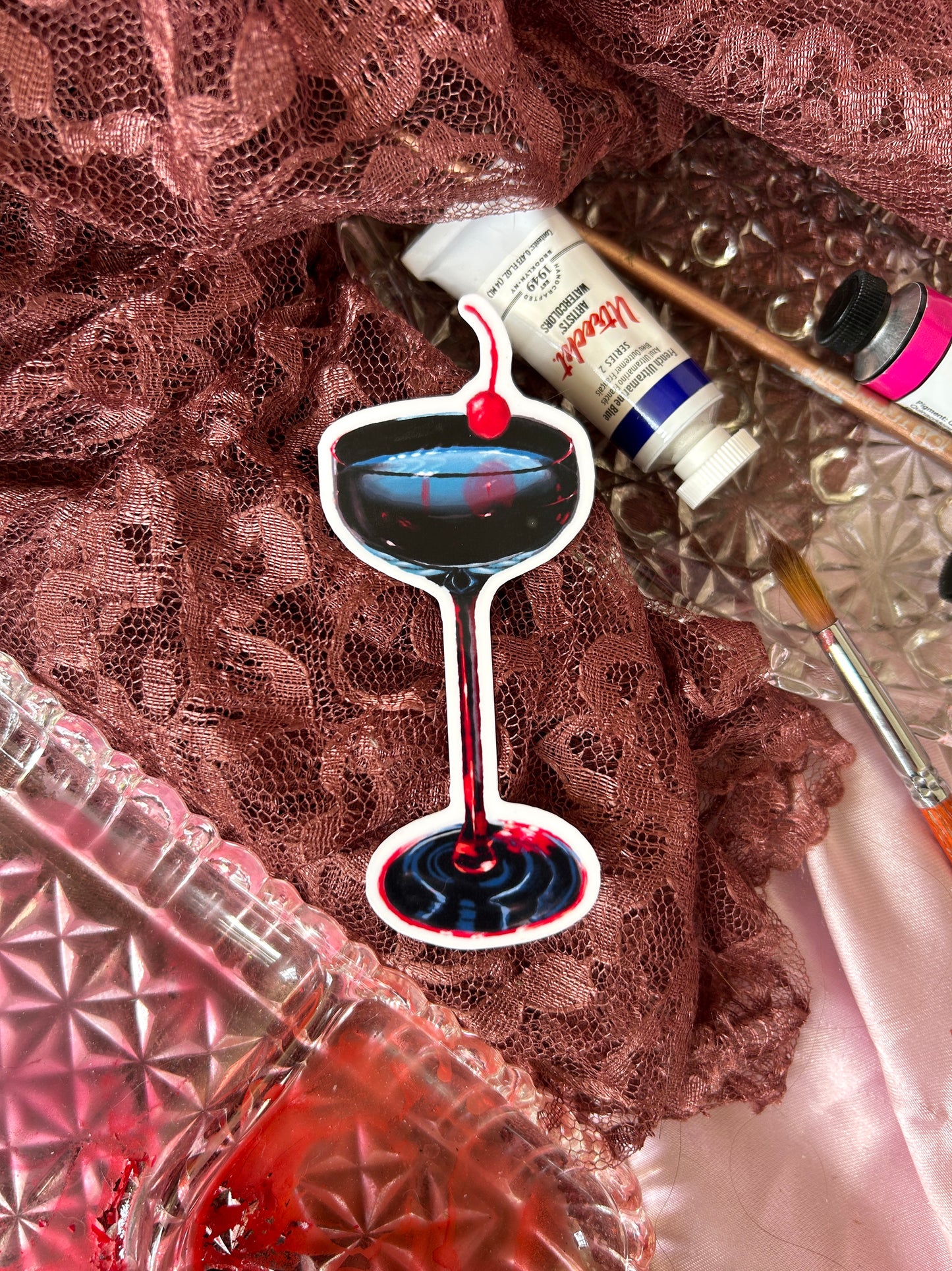 Midnight Cocktail Sticker