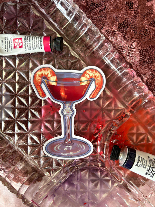 Shrimp Cocktail Sticker