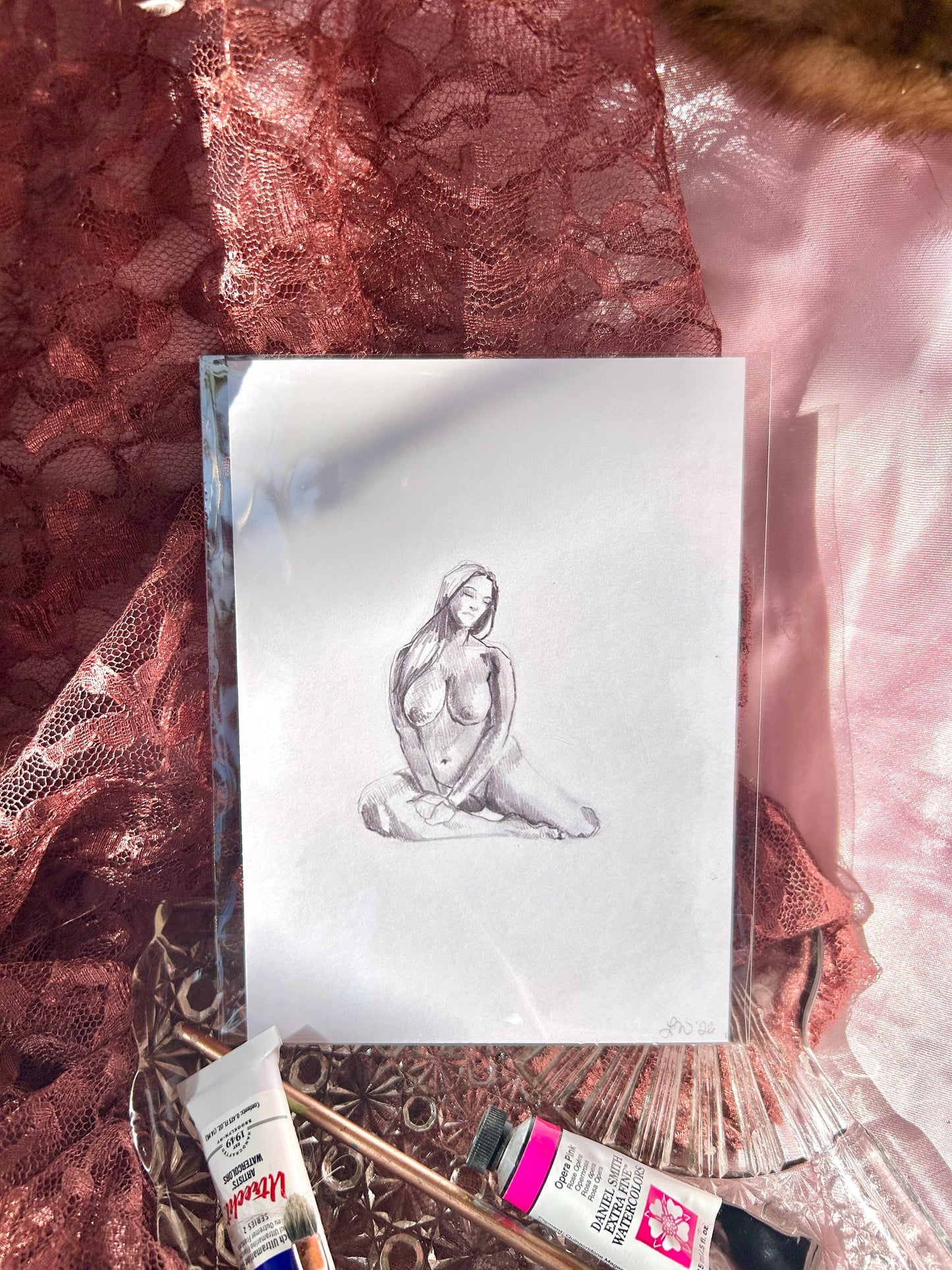 Fine Art Print Figure Drawing #2