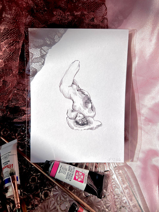 Fine Art Print Figure Drawing #3
