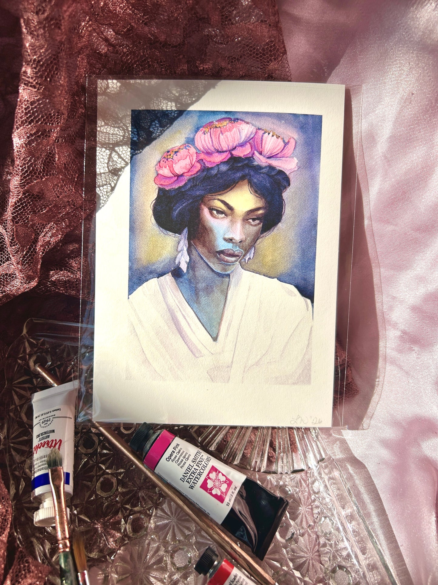 Fine Art Print Flower Crown
