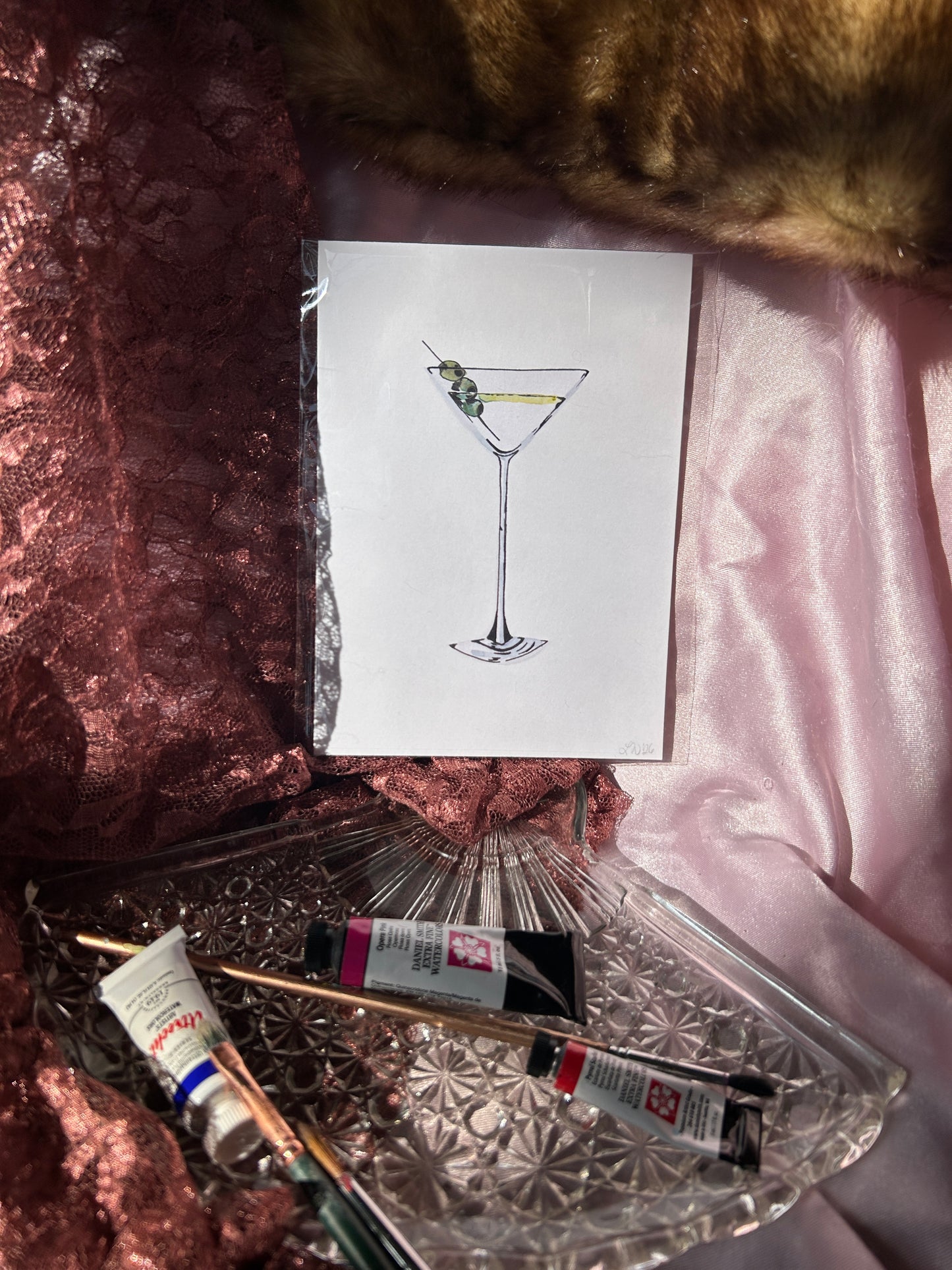 Fine Art Print Dirty Martini