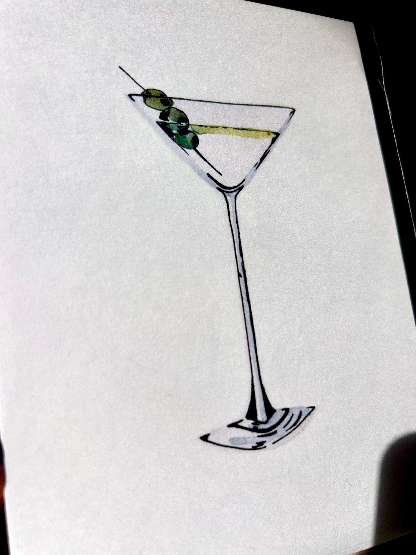 Fine Art Print Dirty Martini
