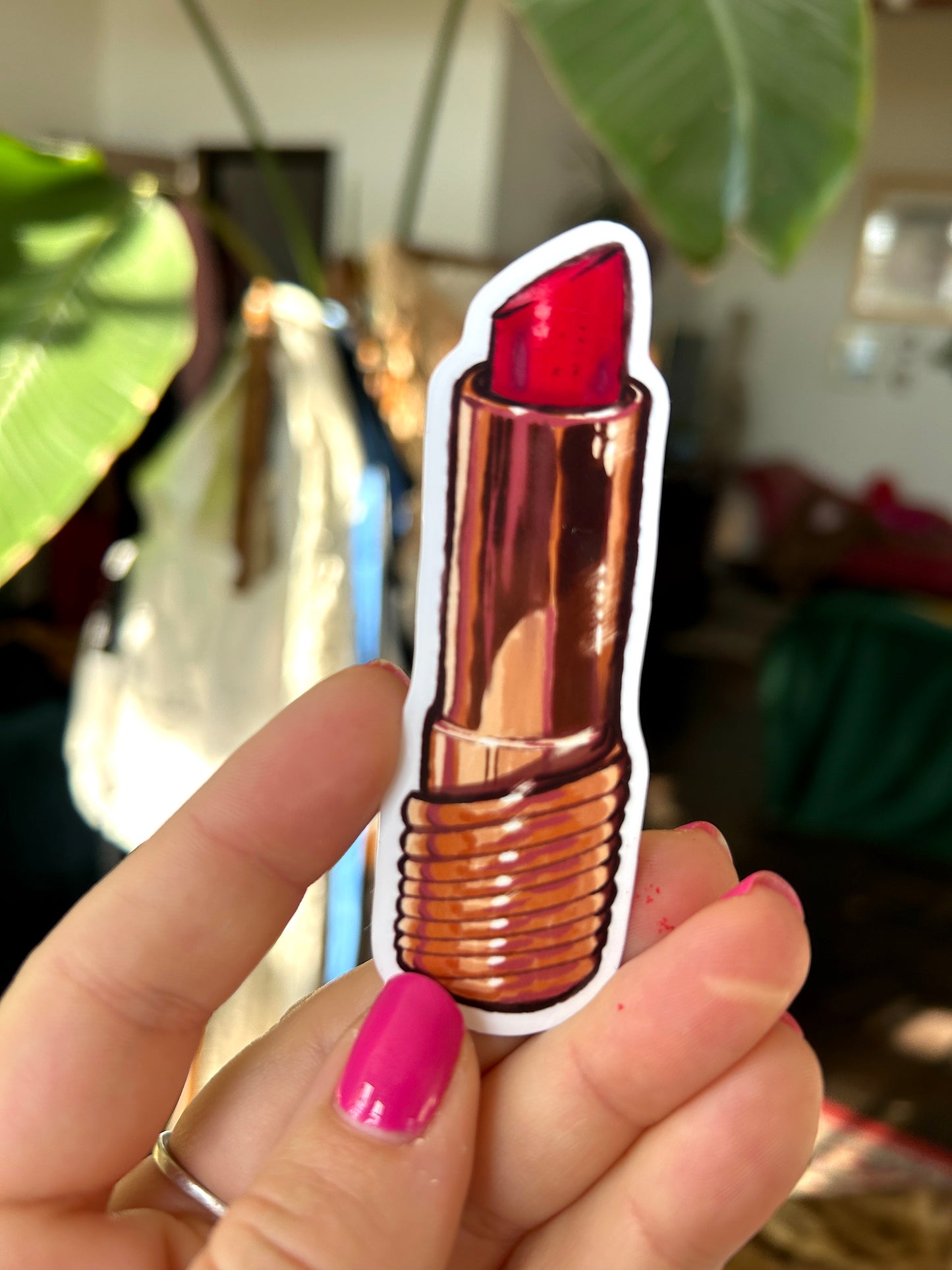 Lipstick Sticker