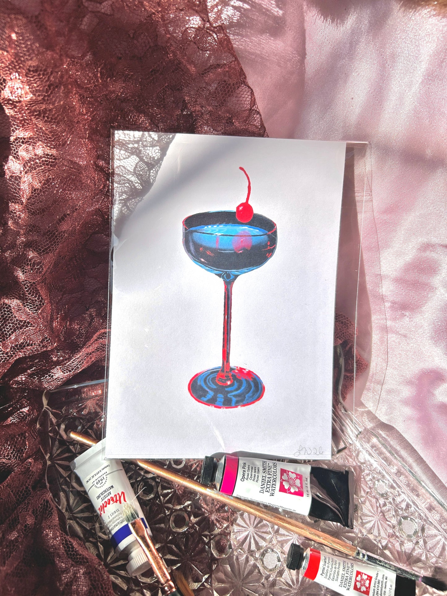 Fine Art Print Midnight Cocktail