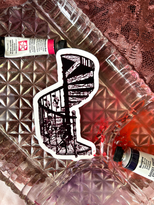 Spiral Staircase Sticker